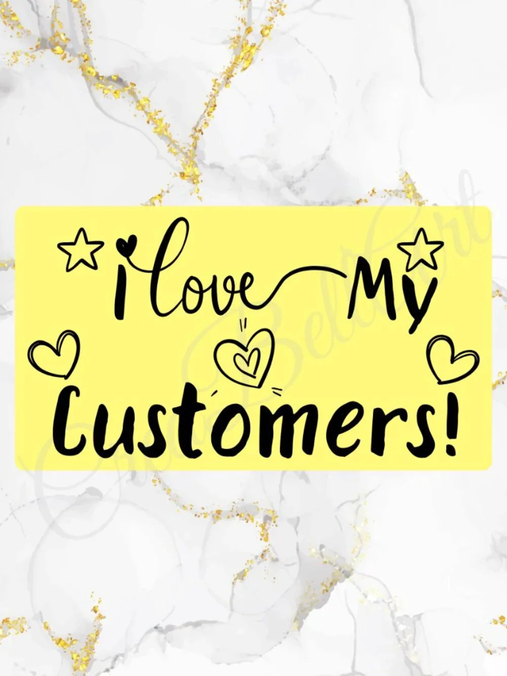 100 Thank you Stickers for Packaging | Small Business Labels